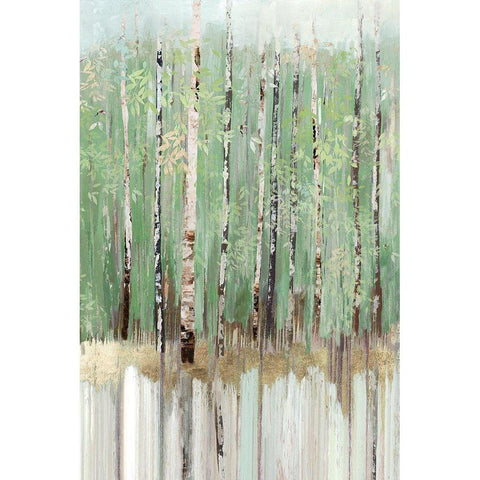 Tree Essence III White Modern Wood Framed Art Print by Pearce, Allison