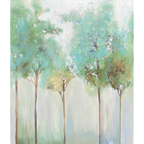 Enlightenment Forest I  White Modern Wood Framed Art Print by Pearce, Allison