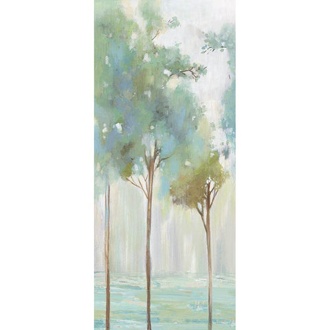 Enlightenment Forest III  White Modern Wood Framed Art Print by Pearce, Allison