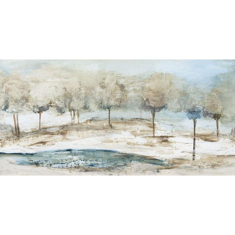 Serene Air  White Modern Wood Framed Art Print by Pearce, Allison