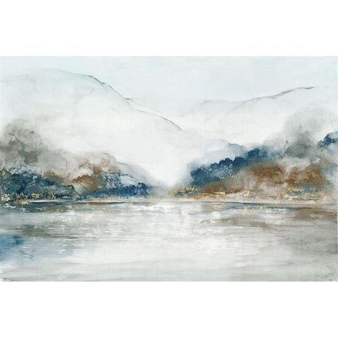 Mystic Sea  White Modern Wood Framed Art Print by Pearce, Allison