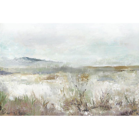 Field Wind  Gold Ornate Wood Framed Art Print with Double Matting by Pearce, Allison