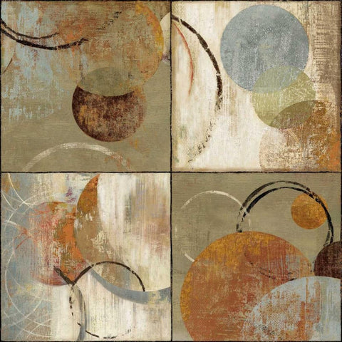 Collision White Modern Wood Framed Art Print by Reeves, Tom
