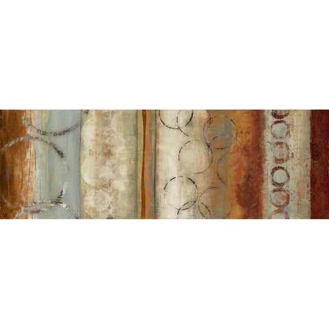Juncture I Black Modern Wood Framed Art Print by Reeves, Tom
