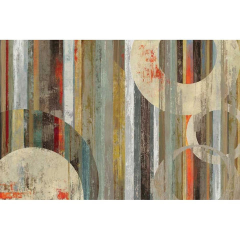 Savannah White Modern Wood Framed Art Print by Reeves, Tom