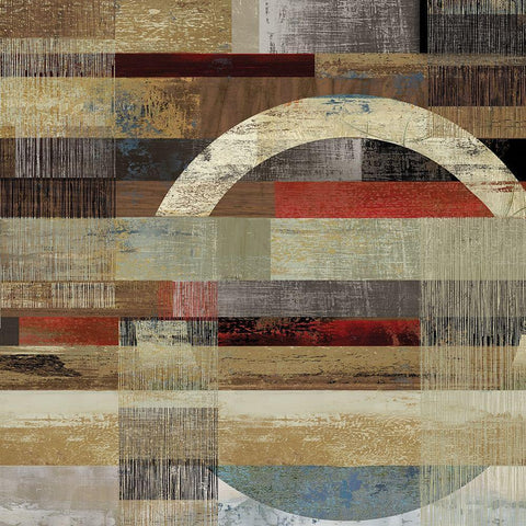 Industrial I White Modern Wood Framed Art Print by Reeves, Tom
