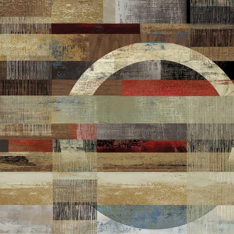 Industrial I  White Modern Wood Framed Art Print with Double Matting by Reeves, Tom