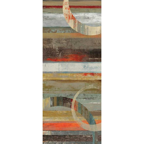 Avery I Gold Ornate Wood Framed Art Print with Double Matting by Reeves, Tom