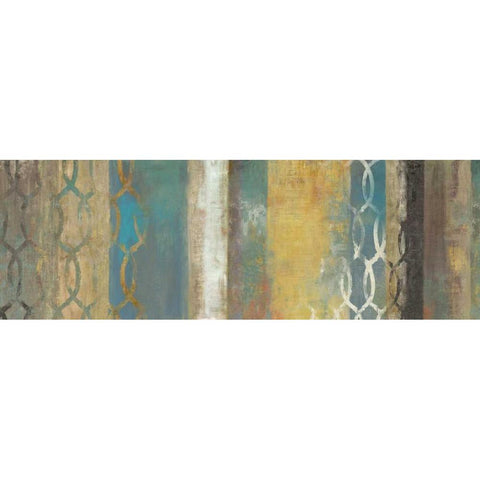 Progression I Black Modern Wood Framed Art Print by Reeves, Tom