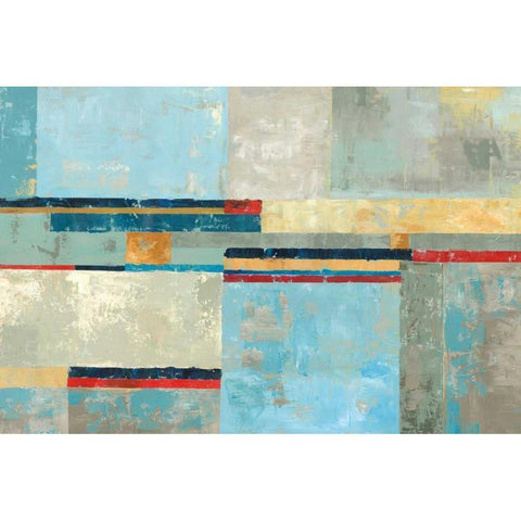 Barcelona III Black Modern Wood Framed Art Print with Double Matting by Reeves, Tom