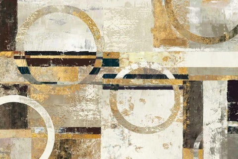 Victoria White Modern Wood Framed Art Print with Double Matting by Reeves, Tom