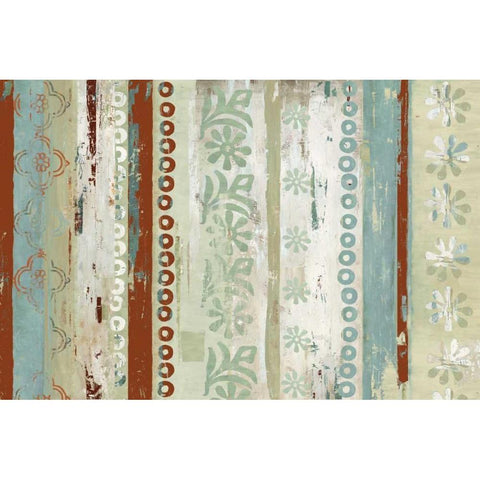 Rustic Black Modern Wood Framed Art Print by Reeves, Tom