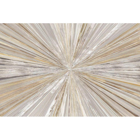 Shimmering Light I Gold Ornate Wood Framed Art Print with Double Matting by Reeves, Tom