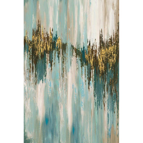 Moonlight Drive  Black Modern Wood Framed Art Print by Reeves, Tom