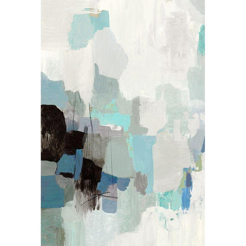 Pellucid  White Modern Wood Framed Art Print by Tom Reeves