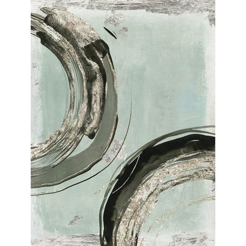 Consistent I  White Modern Wood Framed Art Print by Tom Reeves