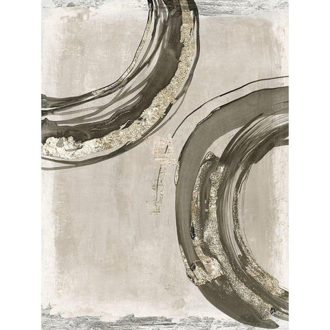 Consistent II  Black Modern Wood Framed Art Print by Tom Reeves