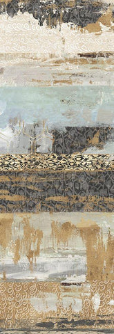 Bare III Black Ornate Wood Framed Art Print with Double Matting by Reeves, Tom