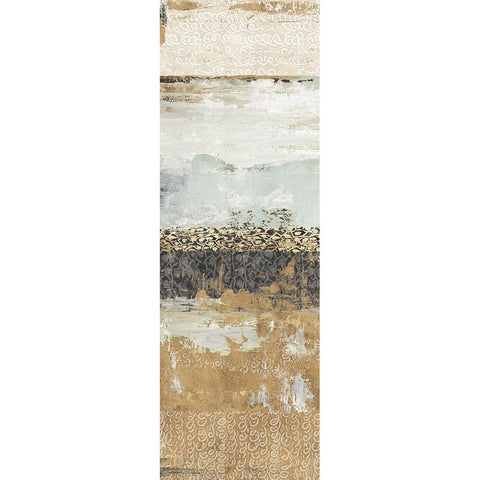 Bare IV Black Modern Wood Framed Art Print with Double Matting by Reeves, Tom