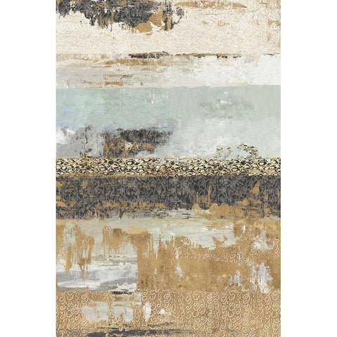 Bare V Black Modern Wood Framed Art Print with Double Matting by Reeves, Tom