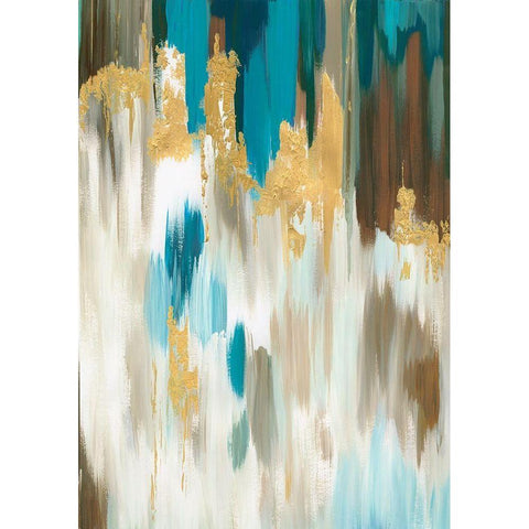 Seaway Black Modern Wood Framed Art Print with Double Matting by Reeves, Tom