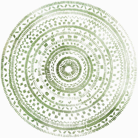Reaching Balance II White Modern Wood Framed Art Print with Double Matting by Reeves, Tom