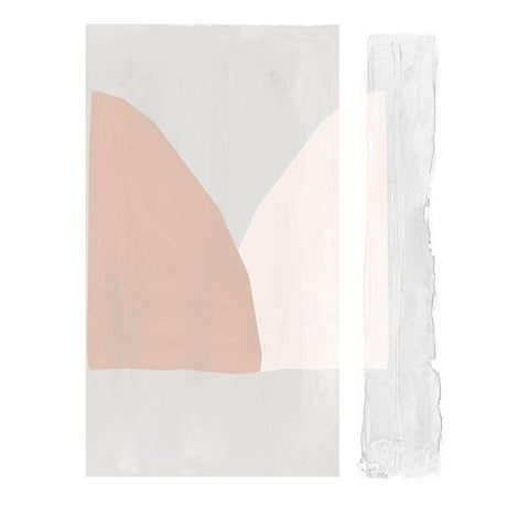 Soft and Light Black Modern Wood Framed Art Print by Reeves, Tom