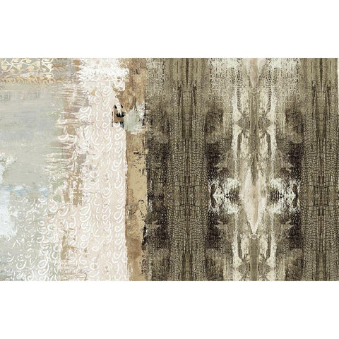 Silent Traces  Gold Ornate Wood Framed Art Print with Double Matting by Reeves, Tom