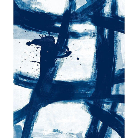 Magnets Black Modern Wood Framed Art Print with Double Matting by Reeves, Tom