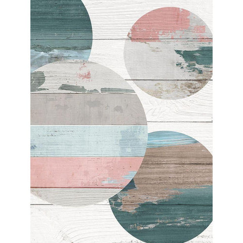 Simple Move I White Modern Wood Framed Art Print by Reeves, Tom