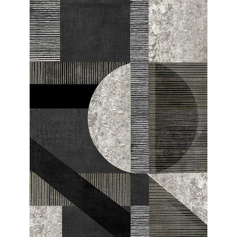 Perfect Lines I White Modern Wood Framed Art Print by Reeves, Tom