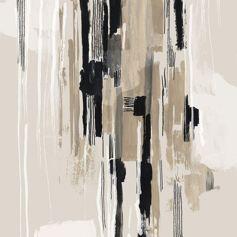 Woven Together I  White Modern Wood Framed Art Print by Reeves, Tom