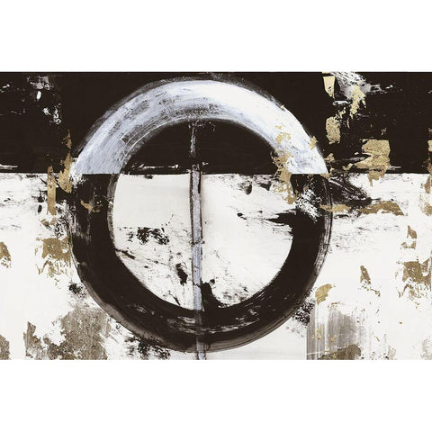 Evoke I  Black Modern Wood Framed Art Print by Reeves, Tom