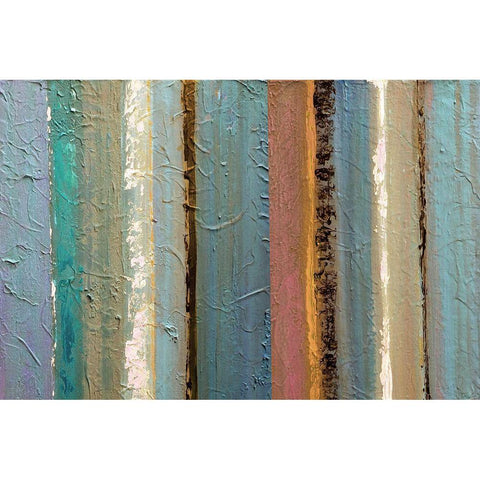 Wondering  Black Modern Wood Framed Art Print with Double Matting by Palmer, Ruth