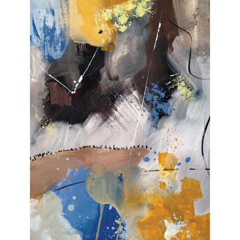 The Day is Near II White Modern Wood Framed Art Print by Palmer, Ruth