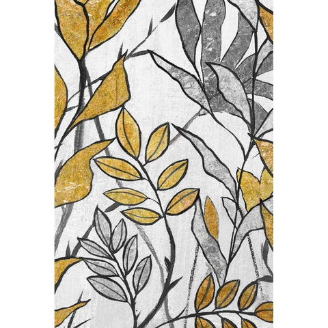 Seedlings II Gold Ornate Wood Framed Art Print with Double Matting by Palmer, Ruther