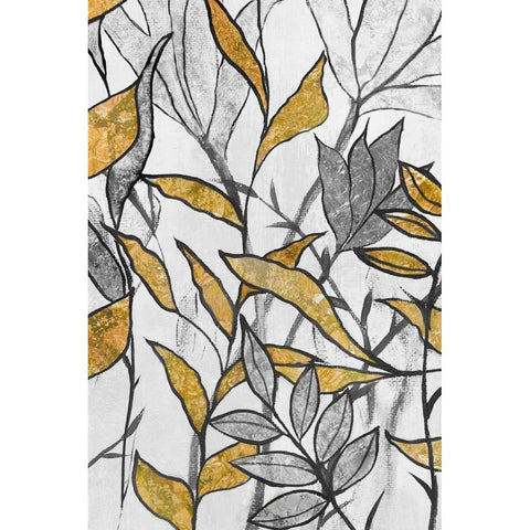 Seedlings III Gold Ornate Wood Framed Art Print with Double Matting by Palmer, Ruther