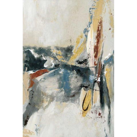 Hold Fast II Black Modern Wood Framed Art Print with Double Matting by Palmer, Ruth