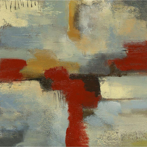 Mirage II  Black Modern Wood Framed Art Print by Austin, L.