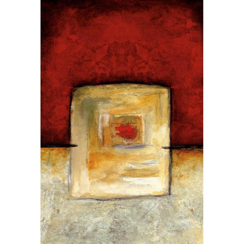 Short  Black Modern Wood Framed Art Print with Double Matting by Ridgers, Lisa