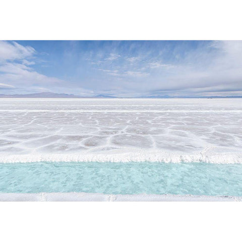 Salta Argentina II White Modern Wood Framed Art Print by Silver, Richard