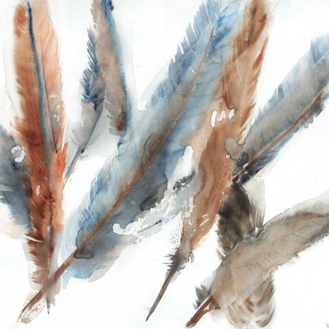 Past and Present I Black Ornate Wood Framed Art Print with Double Matting by Selkirk, Edward