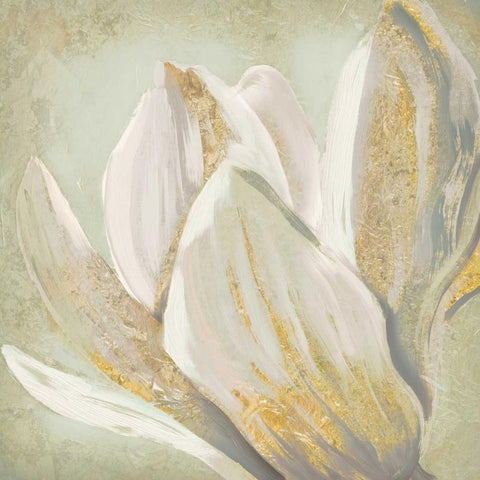 Fresh Bloom II Gold Ornate Wood Framed Art Print with Double Matting by Selkirk, Edward