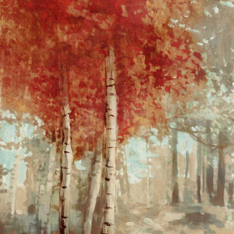 Frontier I White Modern Wood Framed Art Print by Selkirk, Edward