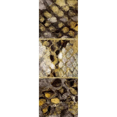 Snake Squares I Black Modern Wood Framed Art Print with Double Matting by Selkirk, Edward