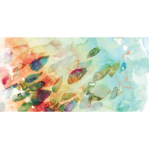 Petals White Modern Wood Framed Art Print by Selkirk, Edward