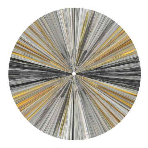 Dark Motif Black Modern Wood Framed Art Print by Selkirk, Edward