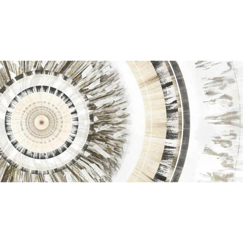 Neutral Motif II White Modern Wood Framed Art Print by Selkirk, Edward