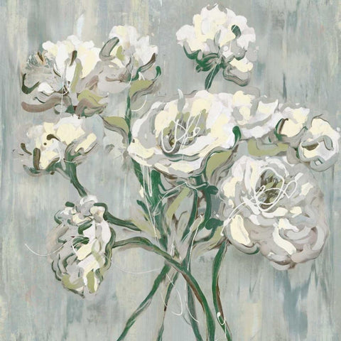 All in Bloom II Black Modern Wood Framed Art Print with Double Matting by Selkirk, Edward