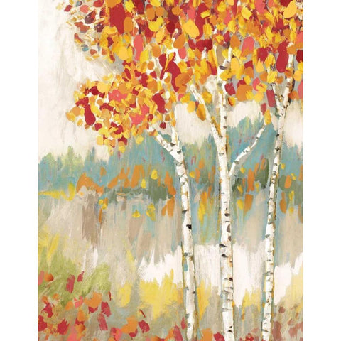 Forest Edge I Gold Ornate Wood Framed Art Print with Double Matting by Selkirk, Edward